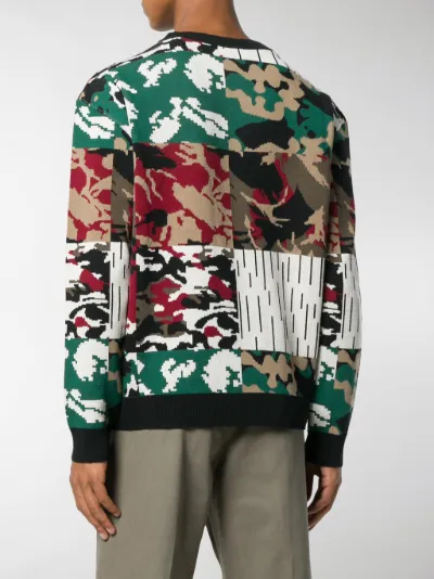 gosha camo sweater