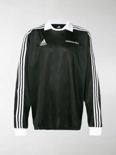 Black X Gosha Adidas Polo Polyester Rubchinskiy zqwxwFg