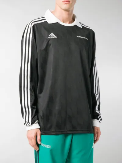 Gosha Rubchinskiy Gosha Rubchinskiy x adidas polo top black Gosha Rubchinskiy Gosha Rubchinskiy x adidas polo top black