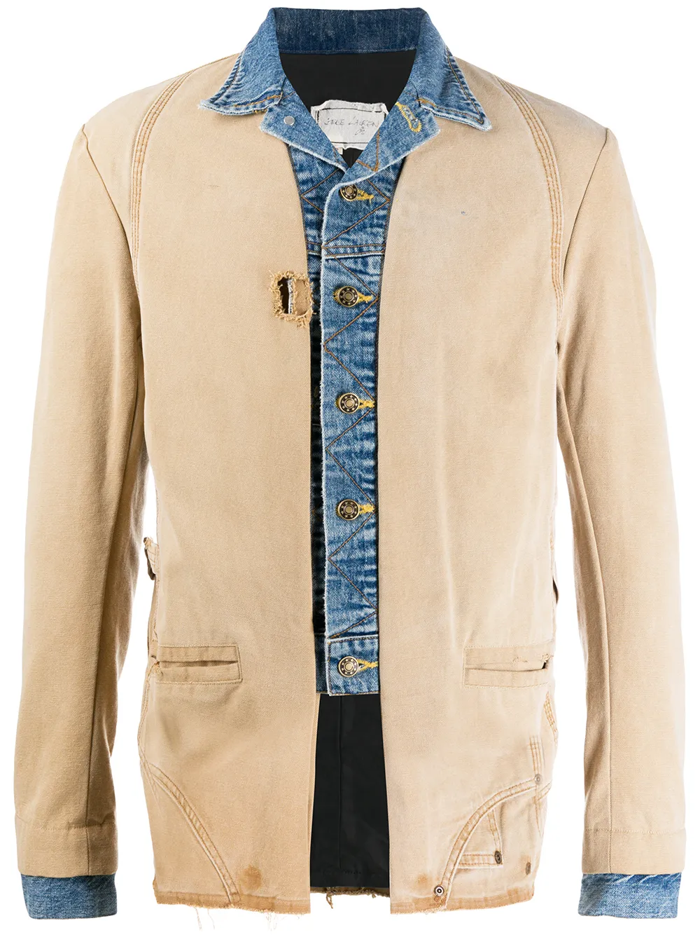 greg lauren denim jacket