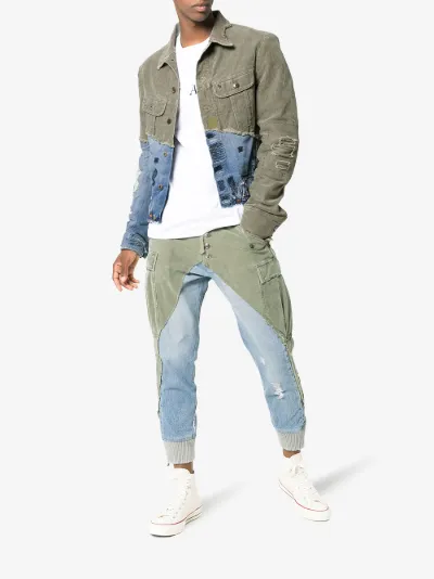 greg lauren denim jacket