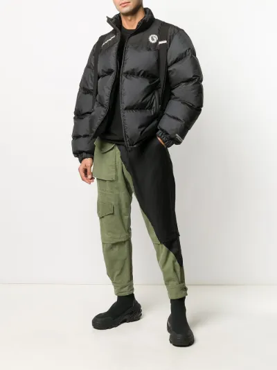 suspender cargo pants
