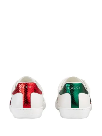 gucci embroidered sneaker