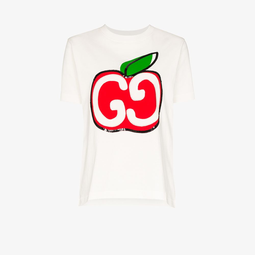 apple white shirt