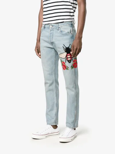 gucci jeans bee
