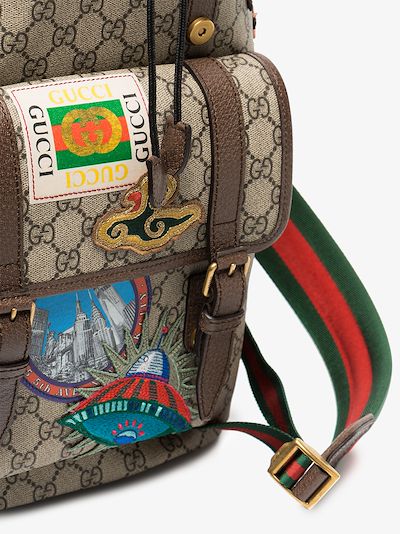 gucci bag with patches