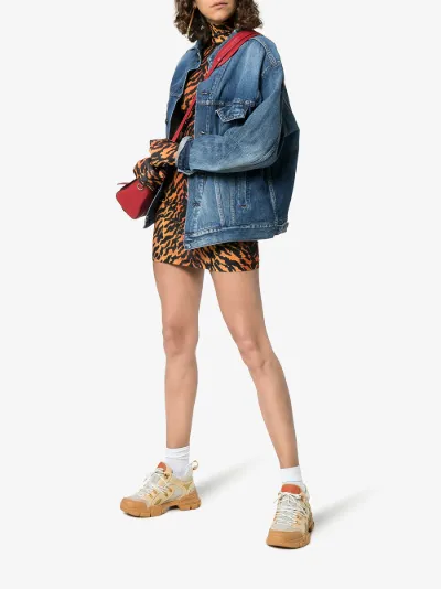 gucci flashtrek beige