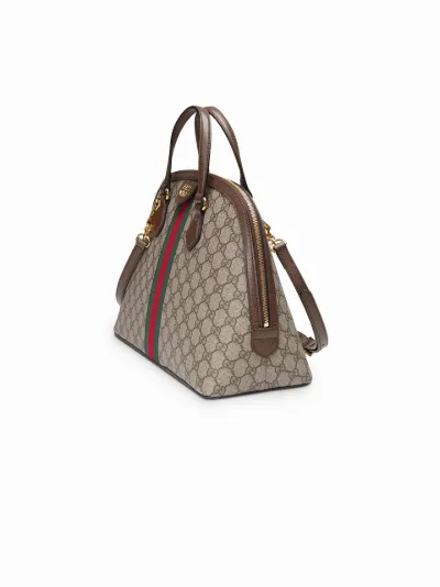 ophidia gg medium top handle bag