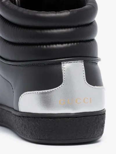 gucci shoes high top black