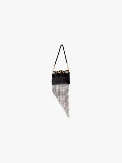 gucci black tassel bag