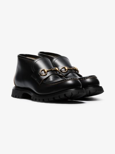 Django leather ankle loafers | Browns
