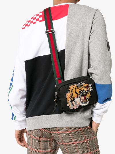 gucci messenger bag with tiger