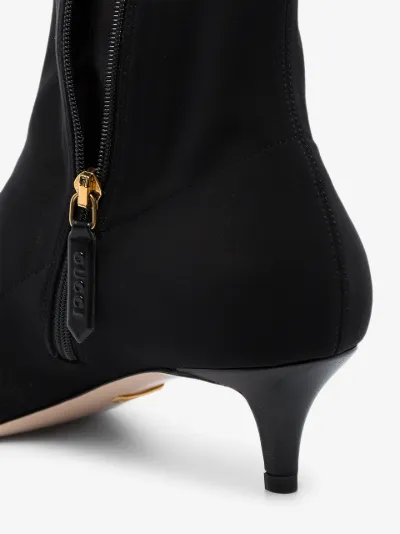 gucci suede ankle boot