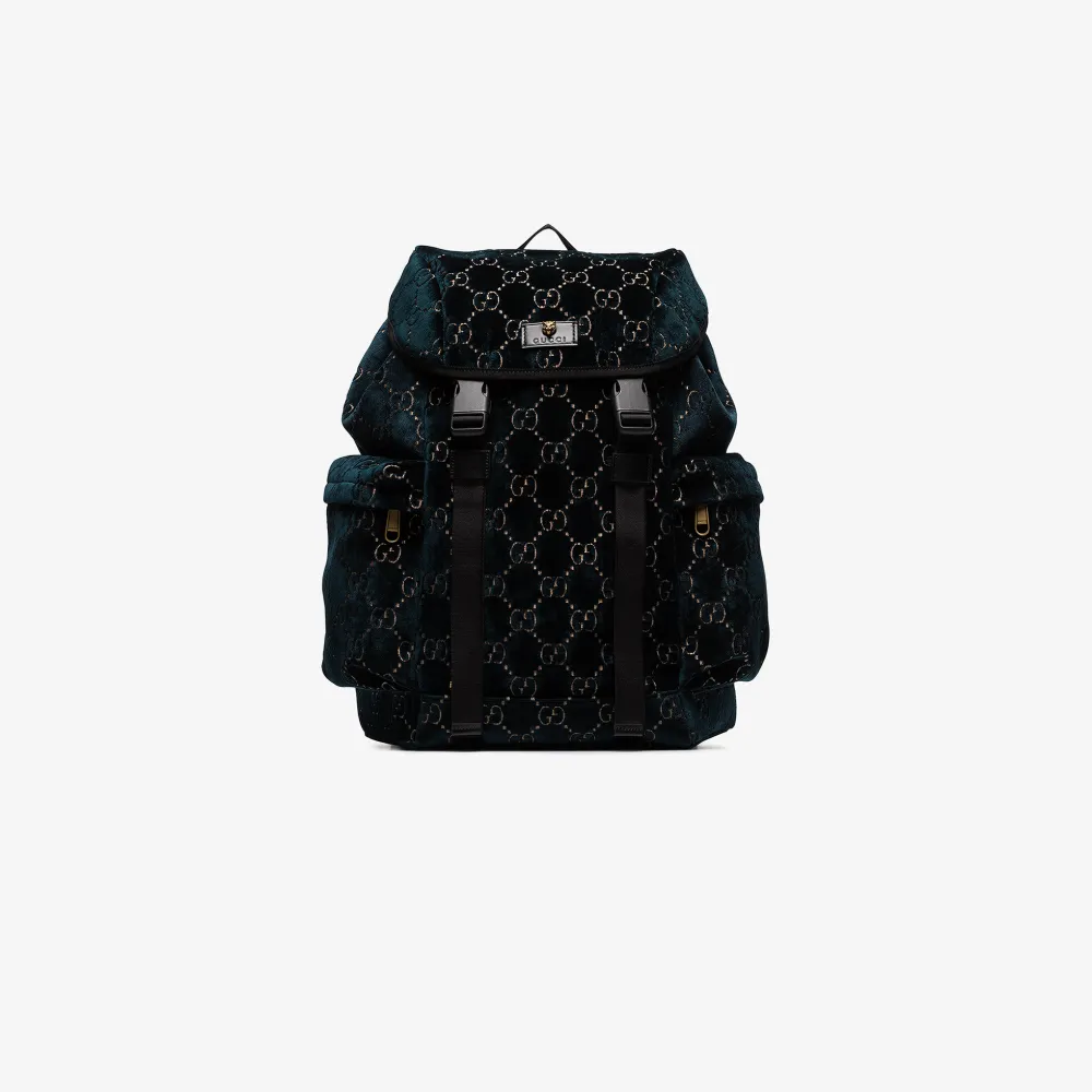 gucci backpack blue