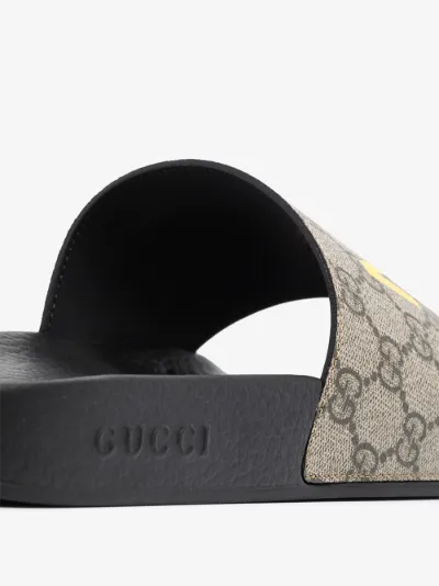 gucci print slides