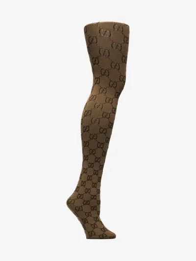 gucci leggings brown