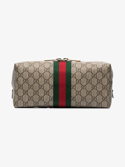 gucci gg supreme wash bag