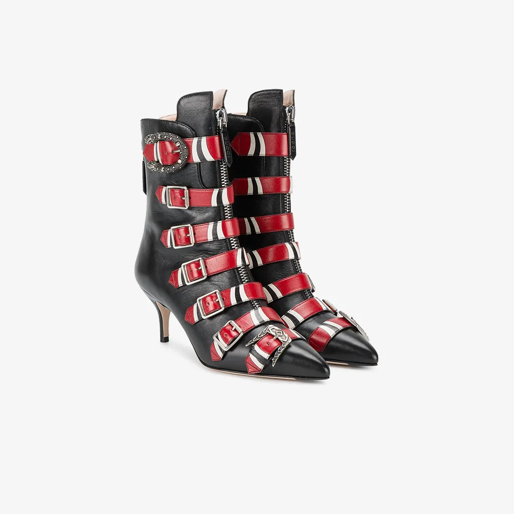 men's gucci boots with buckle