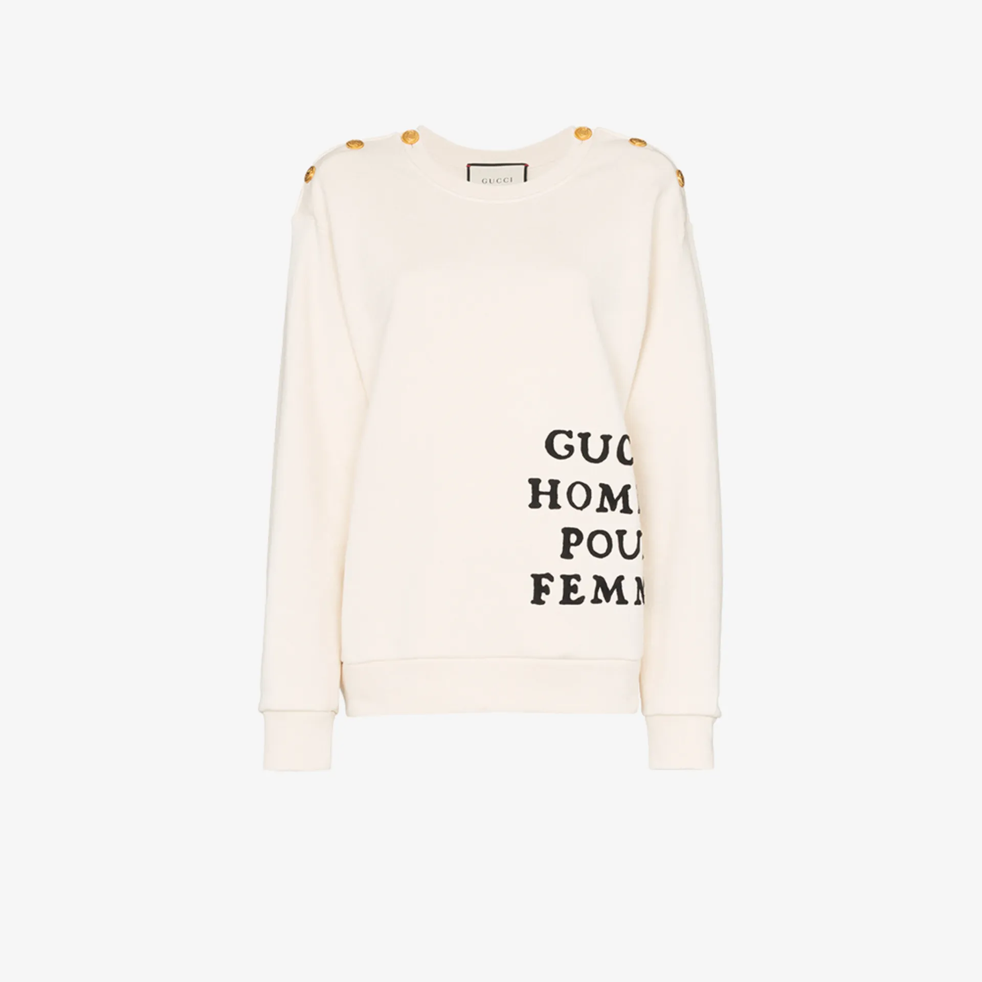 gucci cream sweater