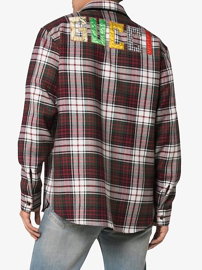 Gucci Check Flannel Shirt | Browns