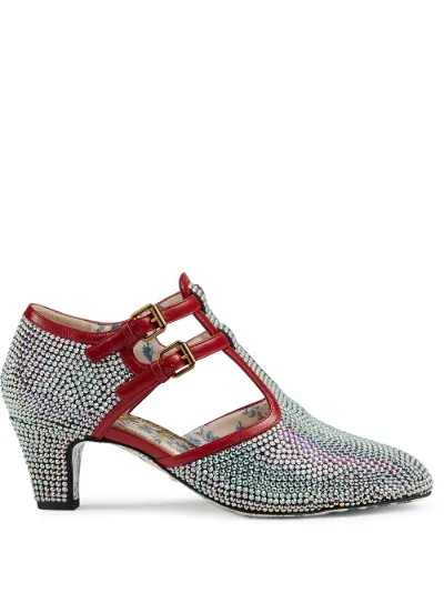 gucci t strap heels