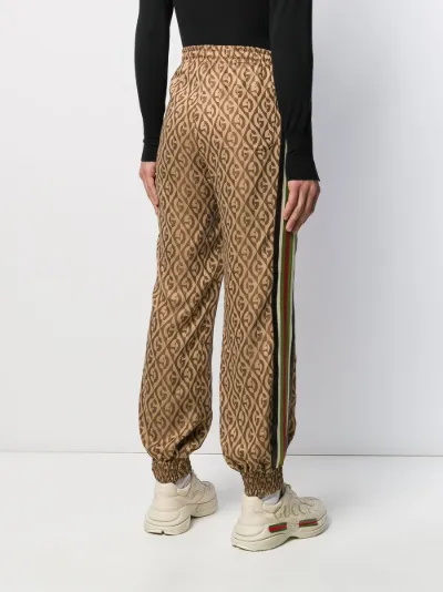 gucci checkered pants