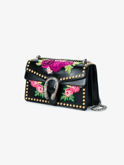 dionysus embroidered shoulder bag