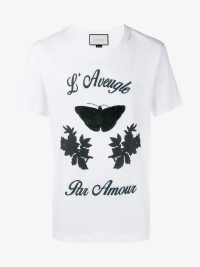 gucci t shirt butterfly