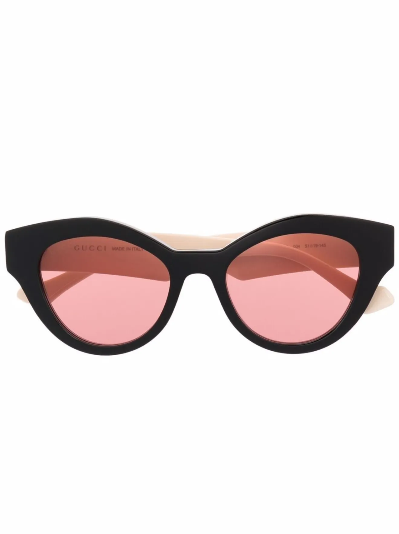Gucci Eyewear Occhiali da sole cat-eye nero | MODES