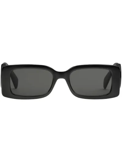 Gucci Eyewear Interlocking G oval-frame Sunglasses | Green | FARFETCH