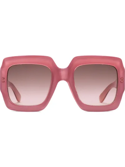 gucci vintage square frame sunglasses