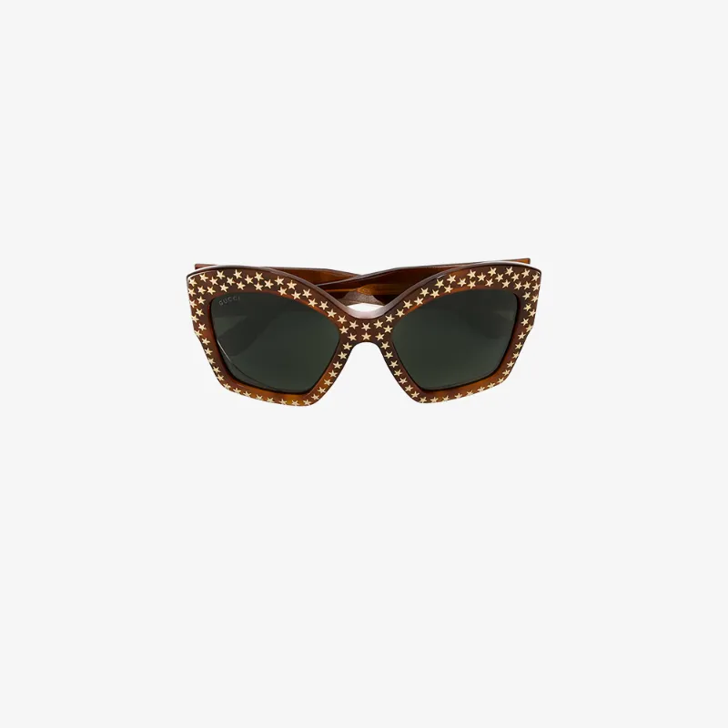 gucci studded glasses