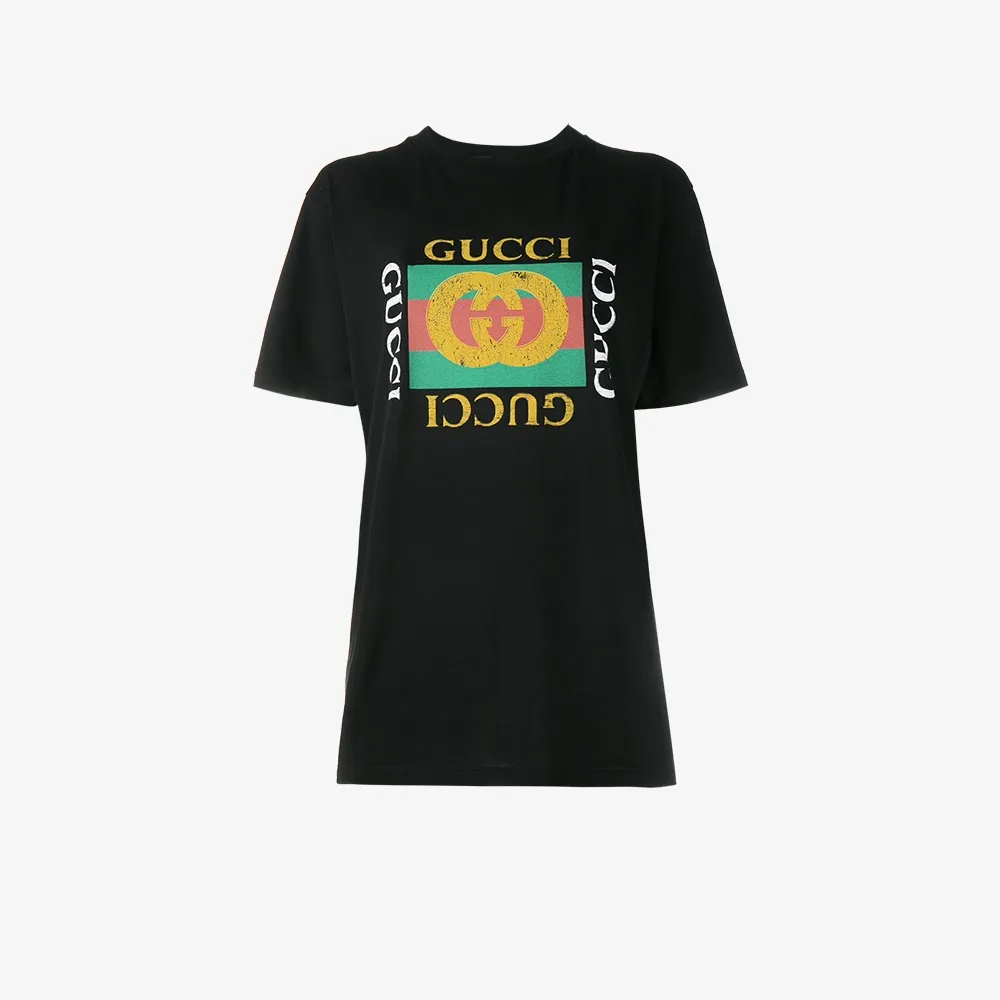Gucci 'Fake Gucci' tshirt Browns