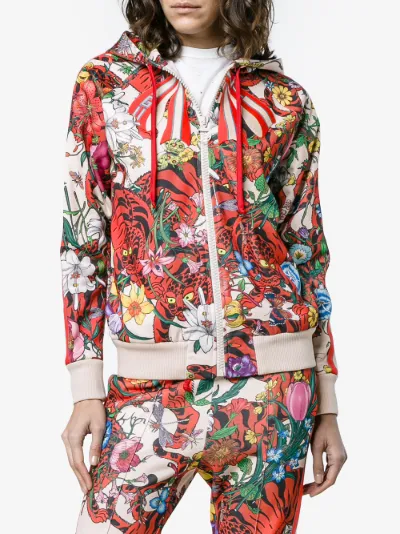 gucci floral tracksuit