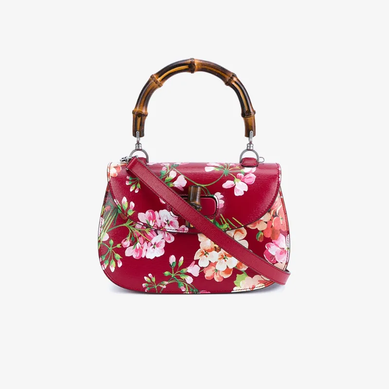 Gucci floral print shoulder bag Shoulder Bags Browns