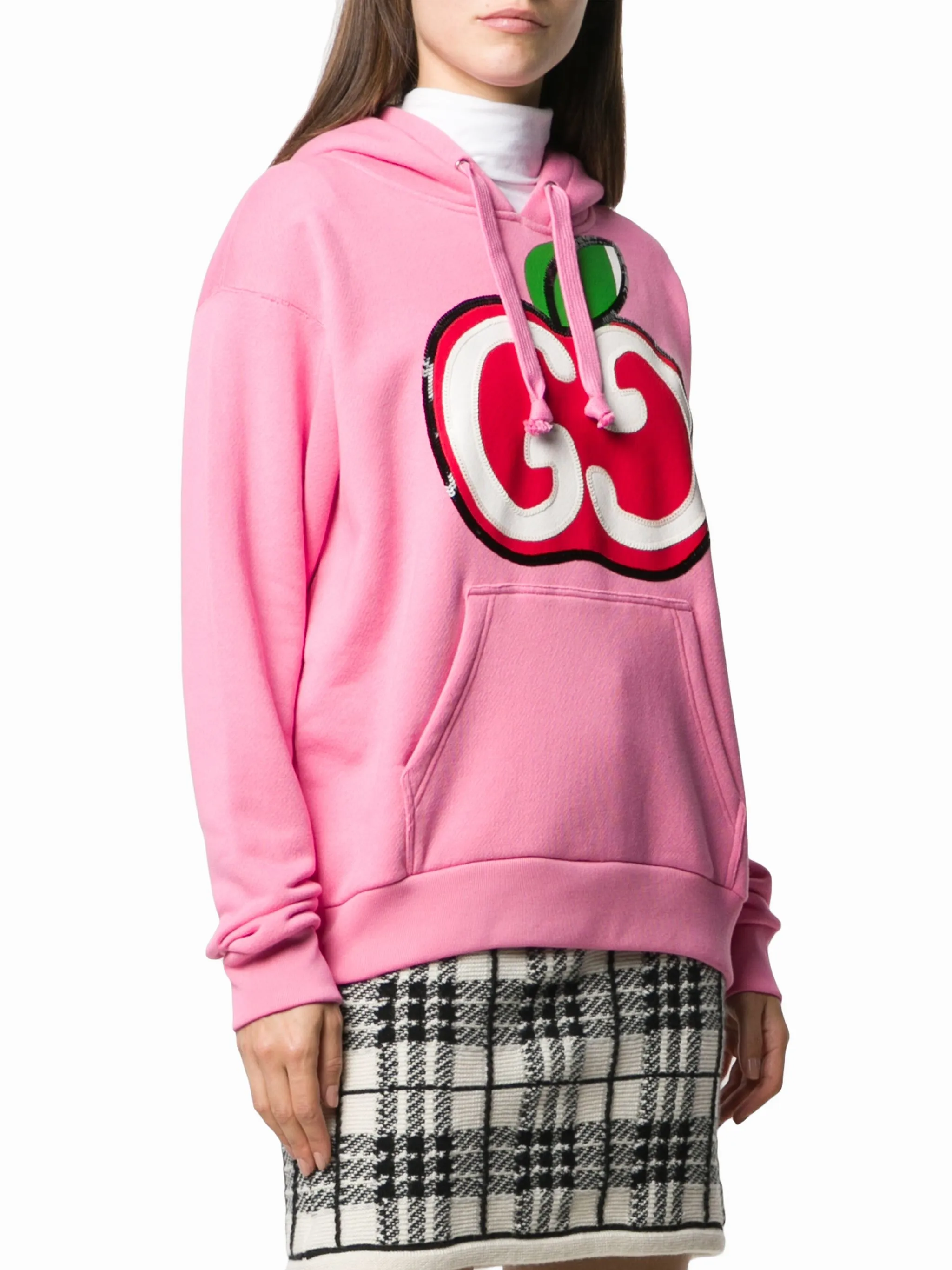 Gucci GG apple print hoodie | Eraldo.com US