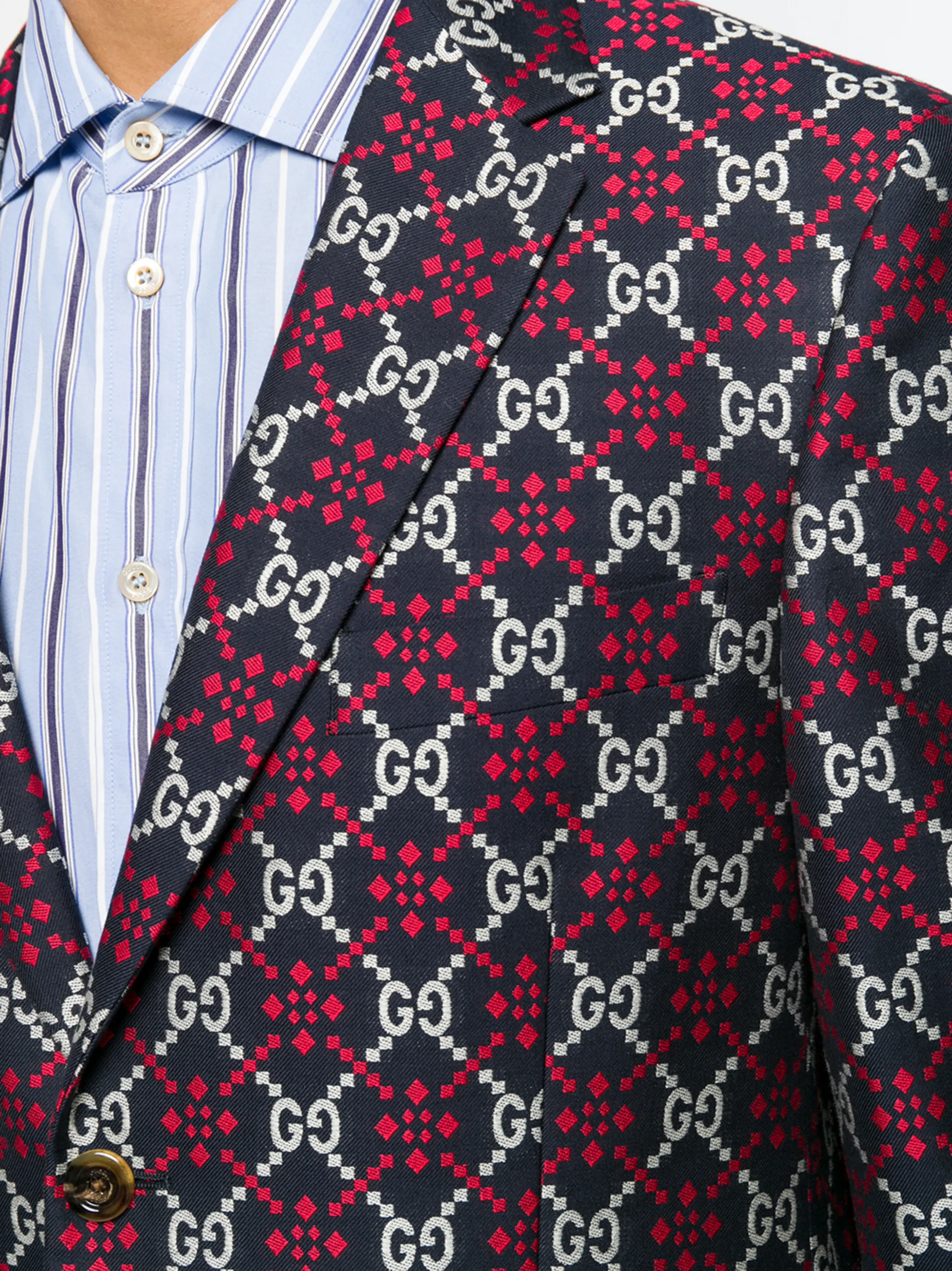 ジャケット GUCCI 'GG' blazer Gucci Interlocking G blazer Gucci