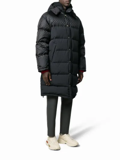 Gucci long down jacket online