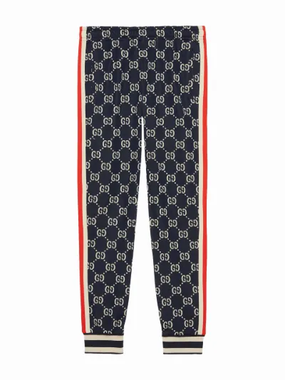 gg jacquard jogging pant