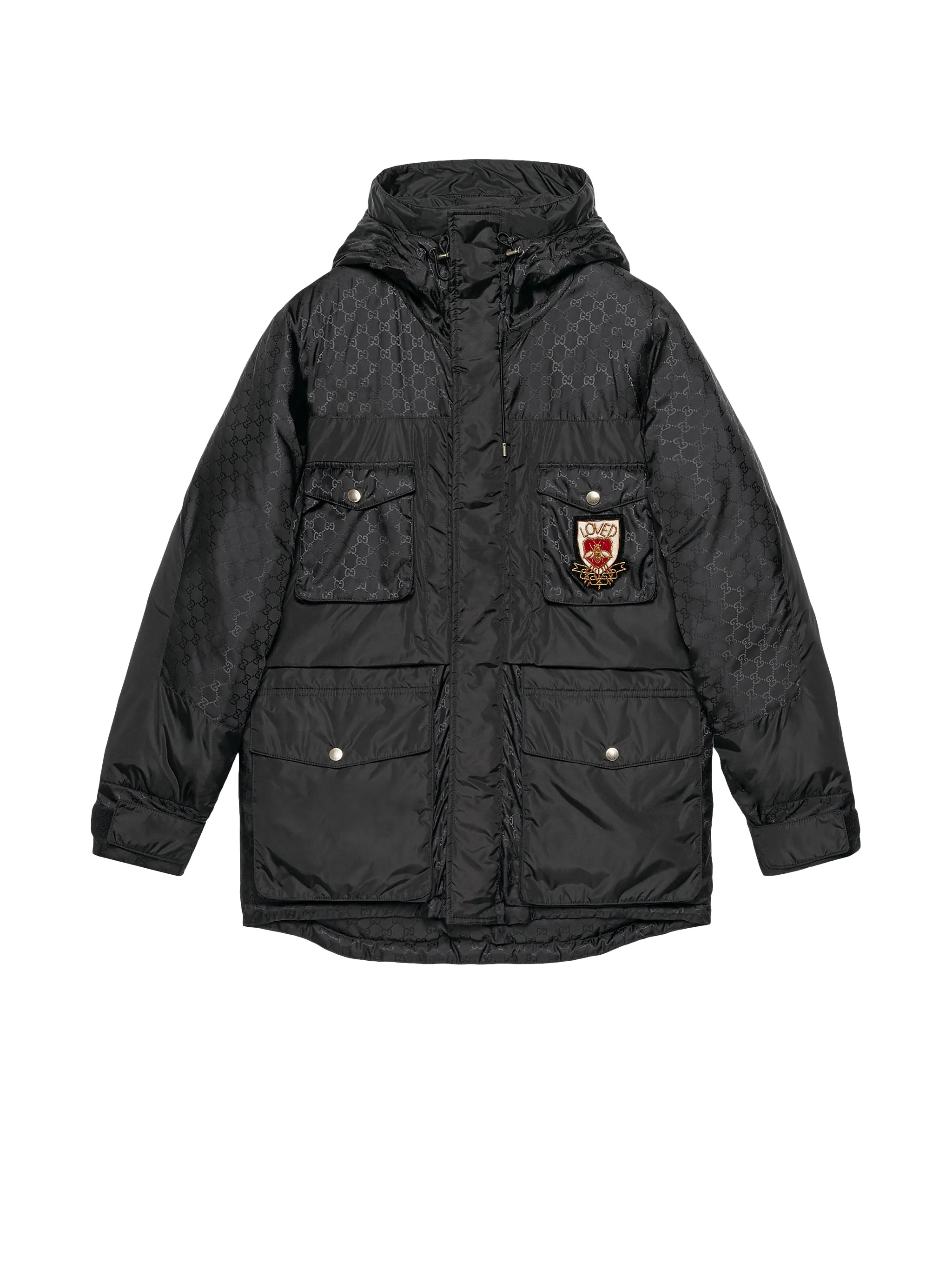 Gucci GG jacquard nylon jacket Eraldo FR