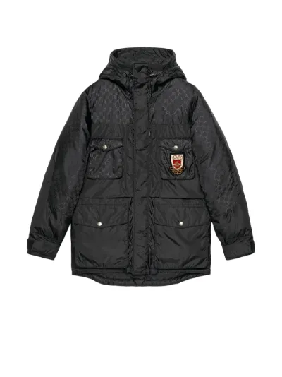 Gucci gg jacquard nylon jacket online