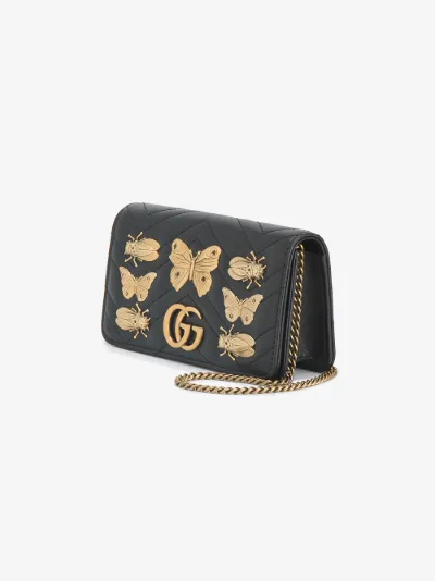 gg marmont animal studs mini bag