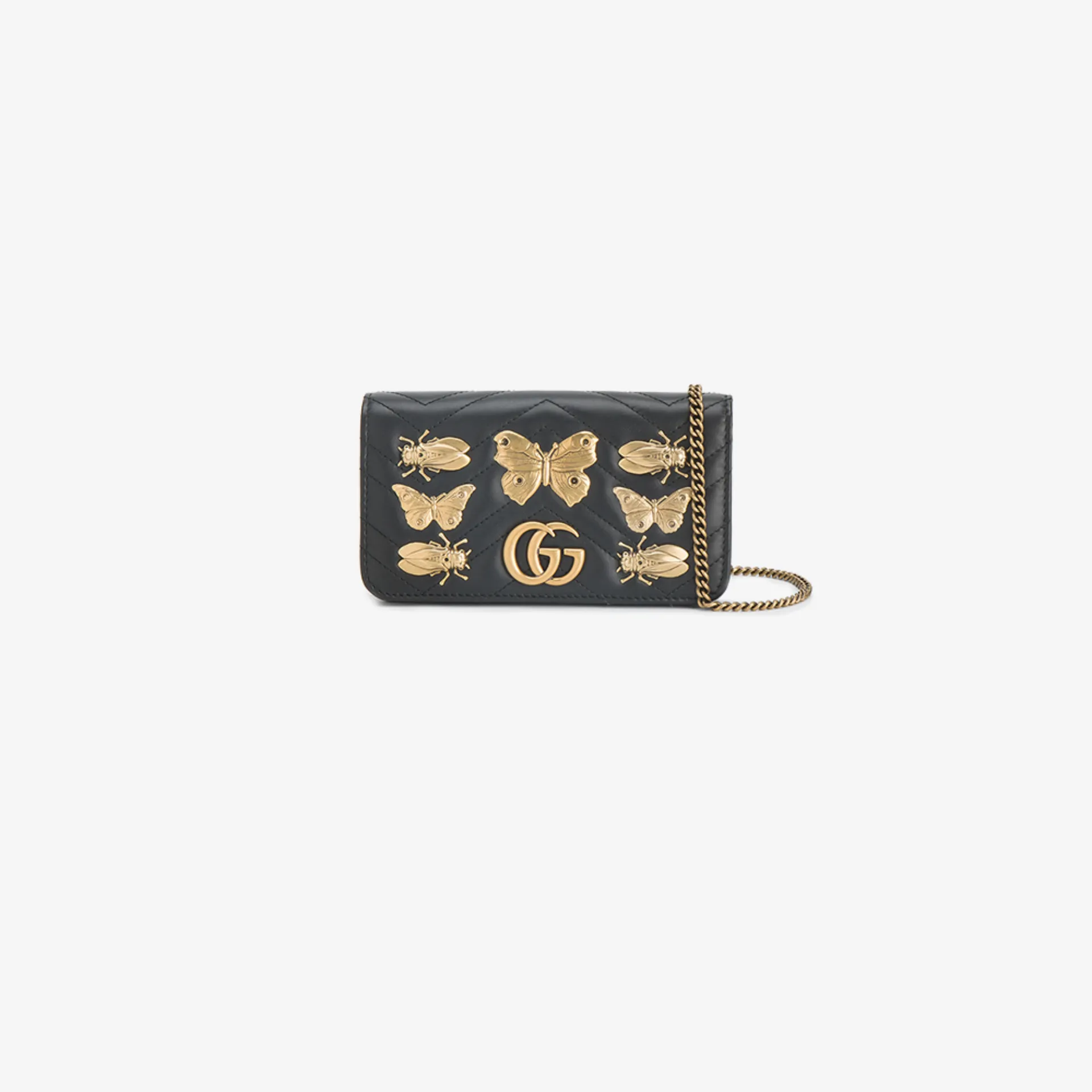 gg marmont animal studs mini bag