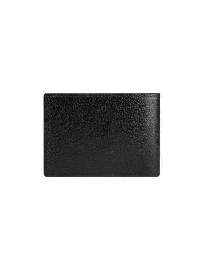 Gucci - GG Leather Bi-Fold Wallet - Mens - Black