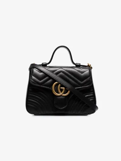 gucci marmont top handle white