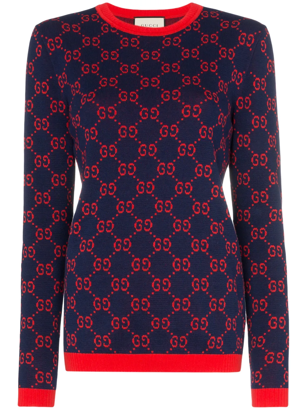 Gucci GG motif cotton sweater | Browns