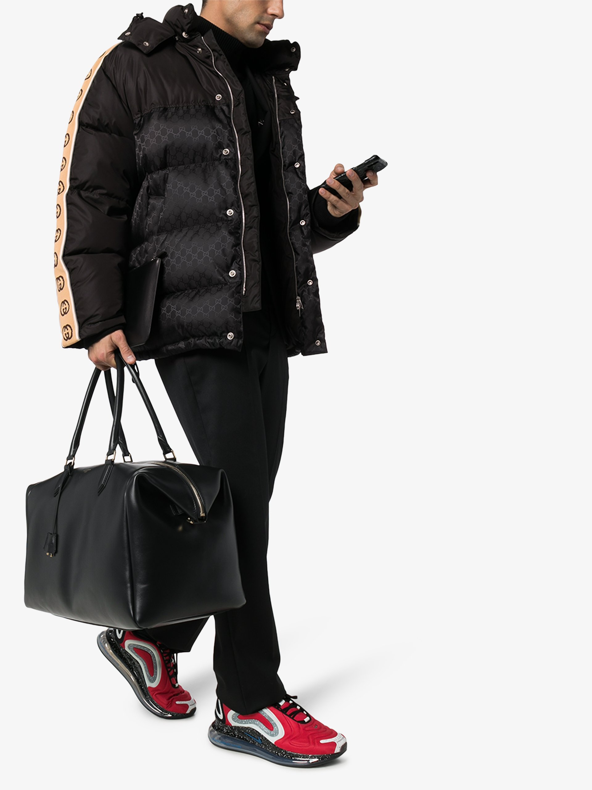 gucci long puffer