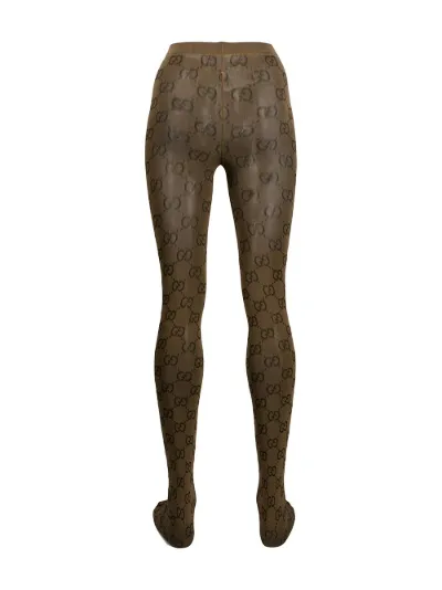 gucci gg pattern tights
