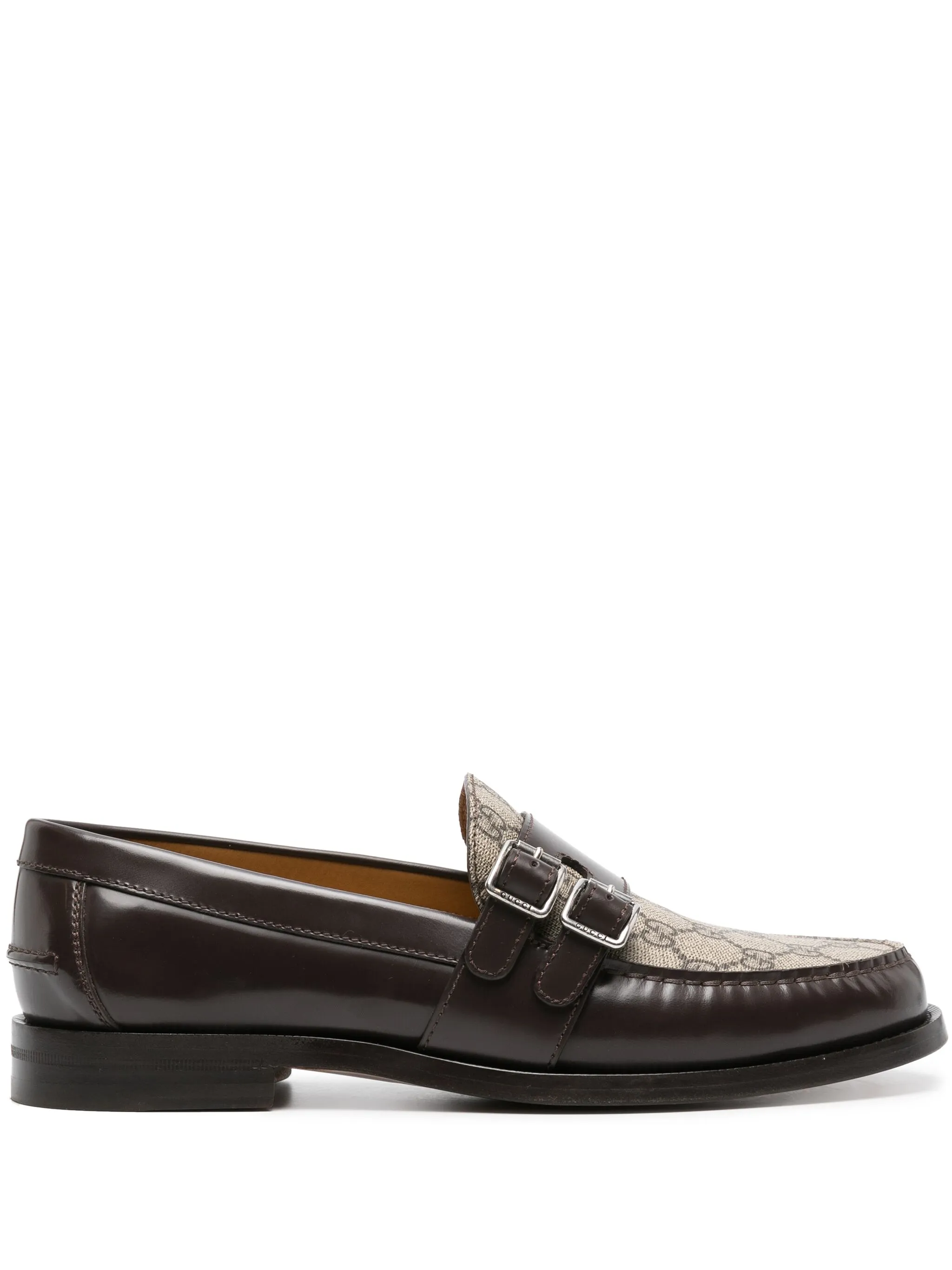 Gucci GG Supreme leather loafers | Eraldo.com US