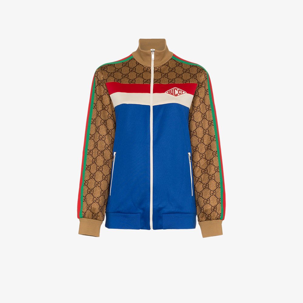 gucci gg technical jersey jacket